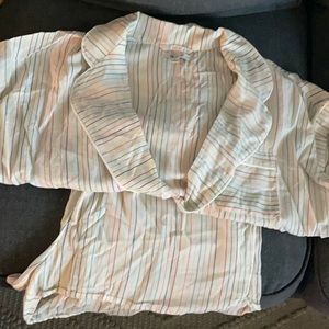 Madewell 2 piece pajama set